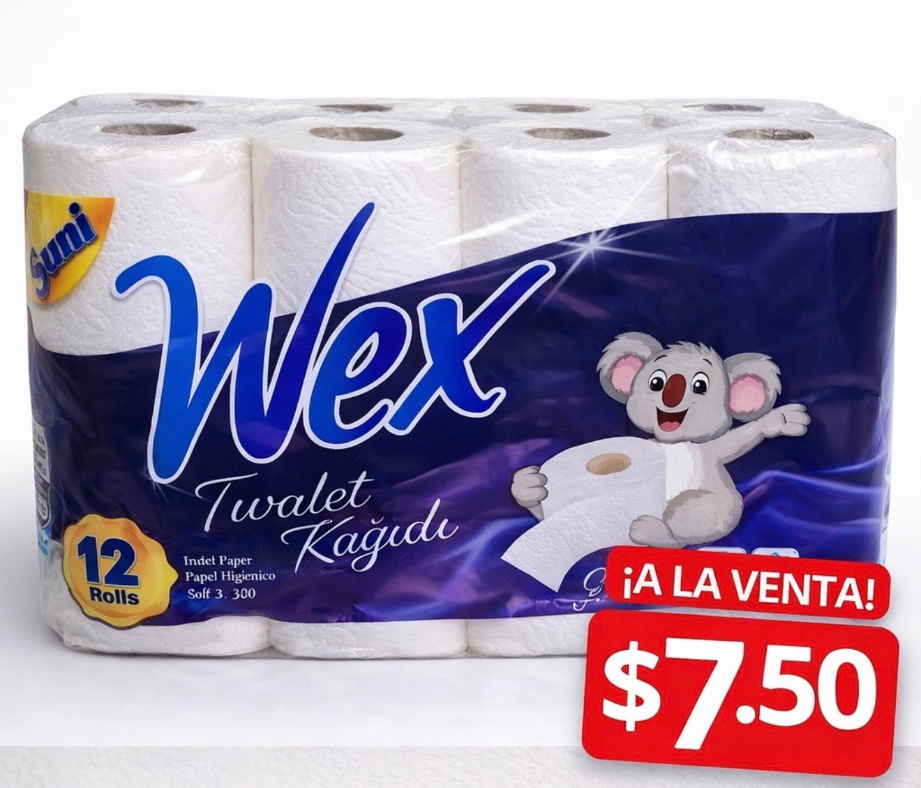 Wex papel higiénico