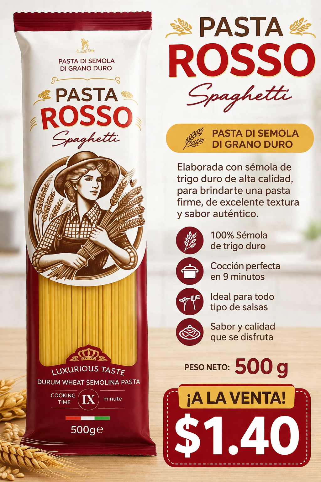 Pasta Rosso